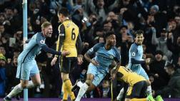Manchester City ganó 2-1 a Arsenal en Etihad por Premier League