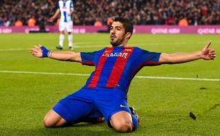 Barcelona: Suárez anotó tras un extraordinario pase de Iniesta