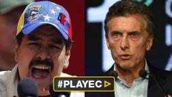 Maduro a Macri: "Cobarde, ladrón, no te metas con las mujeres"