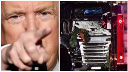 Trump: Terroristas islámicos masacraron a cristianos en Berlín