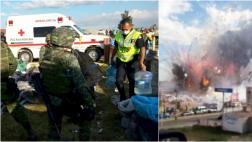 México: Mujer entró en trabajo de parto durante explosión