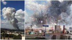 México: Videos de las explosiones en el mercado de pirotécnicos