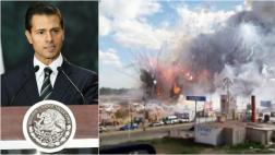 Peña envía condolencias a familiares de víctimas de explosión