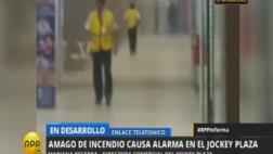 Jockey Plaza: bloqueo de ductos en restaurante generó humareda