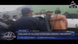 Melcochita: familia de víctima de accidente intentó golpearlo
