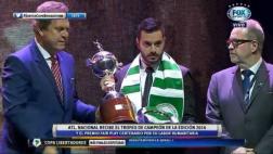 Atlético Nacional recibió el premio Fair Play Centenario