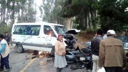 Cusco: accidente en carretera dejó 2 muertos y 8 heridos