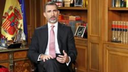 Felipe VI llama a una fracturada España a unirse en Navidad
