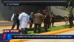Vía Expresa: joven es hallado muerto en berma del Metropolitano