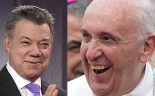 Colombia: Santos agradece al Papa por llamado a la "concordia"