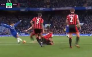 Eden Hazard y la rabona que pudo ser el mejor gol del 2016