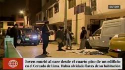 Cayó del cuarto piso al querer entrar a habitación con una soga