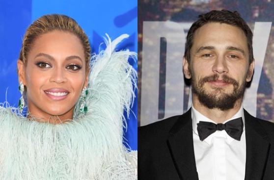 James Franco luce así caracterizado como Beyoncé Knowles