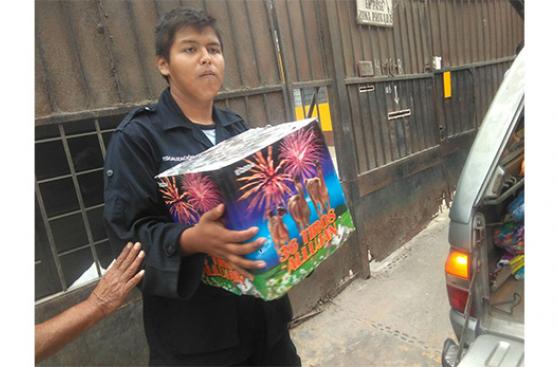 Se dan las primeras sanciones por venta de pirotecnia