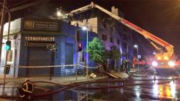 Peruana muere en incendio de una bodega en Santiago de Chile
