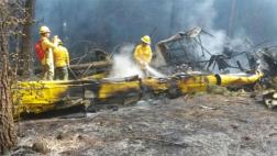 Chile: Cae avioneta que ayudaba a extinguir incendio forestal