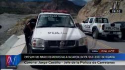 Presuntos narcoterroristas dispararon a patrullero en Huanta