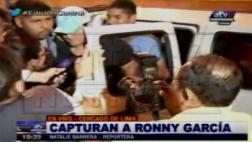 Ronny García fue capturado en una vivienda en el Rímac
