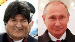 Evo felicita a Putin por sus "esfuerzos" por la paz en Siria