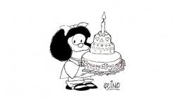 Facebook: el mensaje de esperanza de Mafalda por Año Nuevo