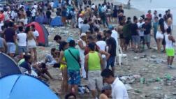 Facebook: playa de Máncora se llenó de basura en Año Nuevo