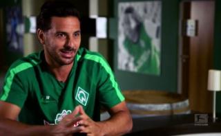 Claudio Pizarro: Bundesliga elaboró reportaje sobre sus raíces