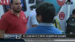 Miraflores: roban S/100 mil en celulares la noche de Año Nuevo