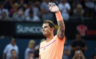 Rafael Nadal empezó el 2017 con victoria en torneo de Brisbane