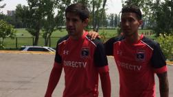 Christofer Gonzales se unió a los entrenamientos de Colo Colo