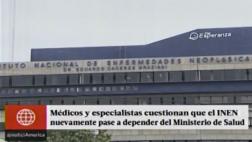 Neoplásicas ahora es parte del Ministerio de Salud