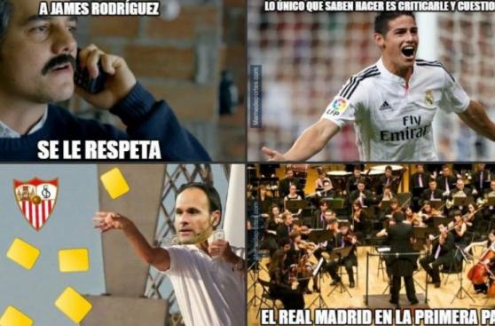 Real Madrid: divertidos memes se burlan de James Rodríguez