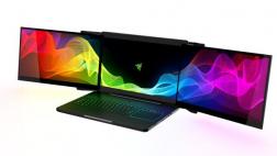 CES 2017: Razer presentó una laptop de tres pantallas 4K