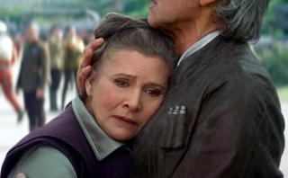 Revelan posibles escenas de Carrie Fisher en "Episodio IX"