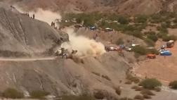 Dakar: dos aficionados se salvan de milagro tras accidente