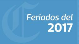 Mira este video y conoce todos los feriados de este 2017