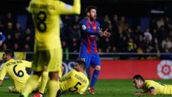 Barcelona igualó 1-1 ante Villareal gracias a golazo de Messi