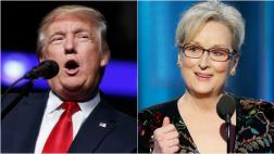 Trump llamó "lacaya de Hillary" a Meryl Streep tras discurso