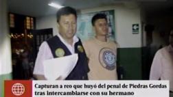 Ancón: reo fugó de penal dejando a hermano gemelo en su lugar