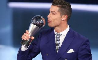 Cristiano Ronaldo ganó premio The Best a mejor jugador del 2016