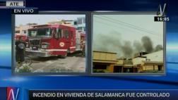 Incendio en Ate: rejas dificultaron trabajo de los bomberos