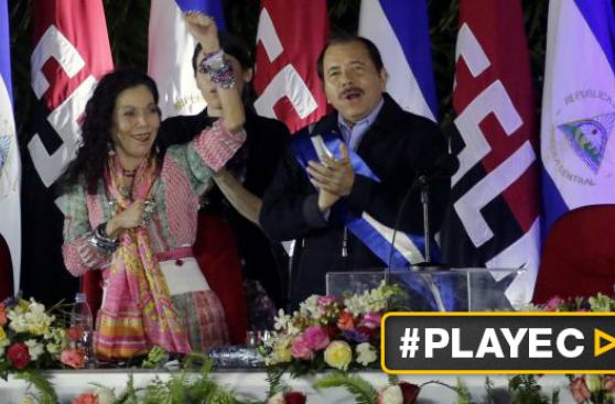 Ortega asume cuarto periodo con su esposa como vicepresidenta