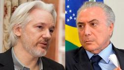 Assange: El presidente de Brasil fue informante de EE.UU.