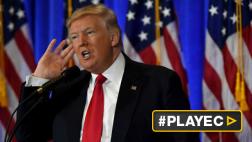 Trump levantará muro con México apenas asuma presidencia