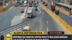 Hoy marchan contra nuevo peaje pese a suspensión de cobros