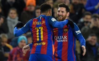 Lionel Messi celebró triunfo del Barcelona en Facebook