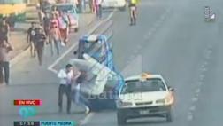Puente Piedra: dos jóvenes fueron atropellados durante marcha