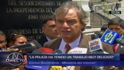 Basombrío: ‘mujer detenida tras declarar a TV sería liberada’