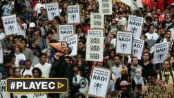 Brasil: crece rechazo al aumento de la tarifa de transporte
