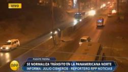 Policía dispersó a revoltosos tras 11 horas de enfrentamientos