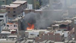 Breña: incendio destruyó dos casas en el Jr. Iquique